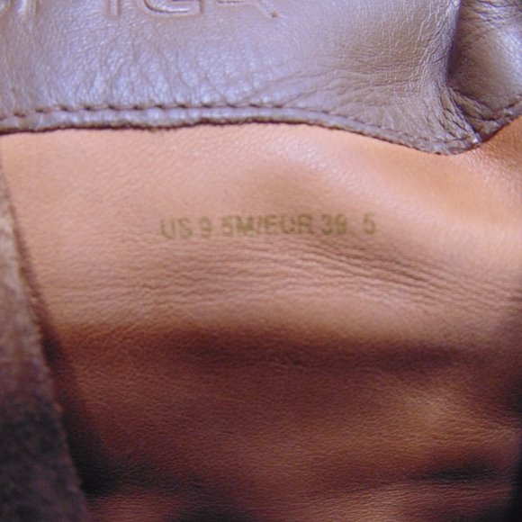 Via Spia Ankle boots Tan suede 9.5 - Picture 10 of 11